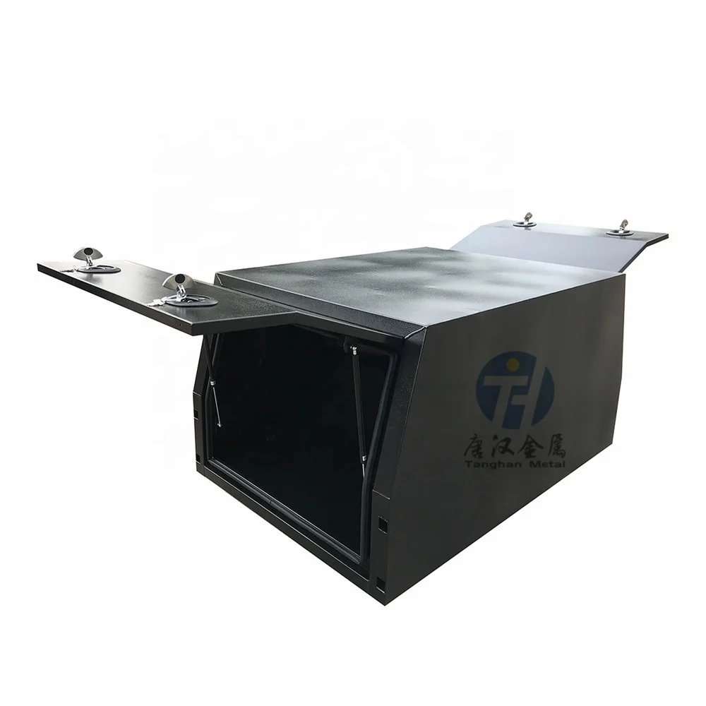1200*1770*860mm Jack Off черный порошковое покрытие плоский сплав алюминия Ute грузовик прицеп навес ящик для хранения крыло Чайки с 2 дверями