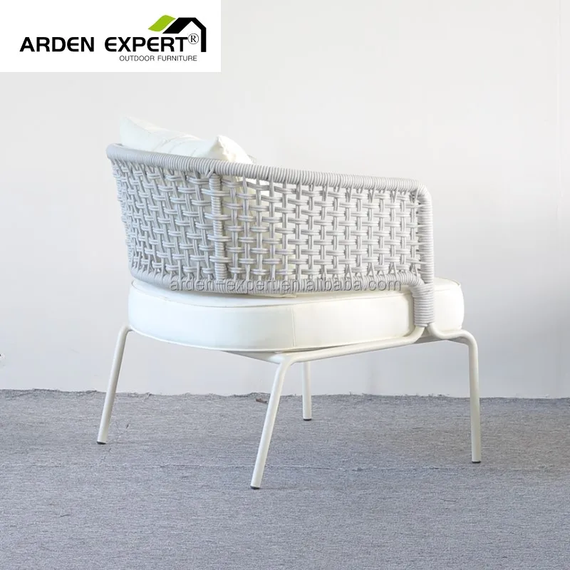 Courtyard Rope Garden Set Outdoor Outdoor Living Furniture Leisure Lounge Club Chair