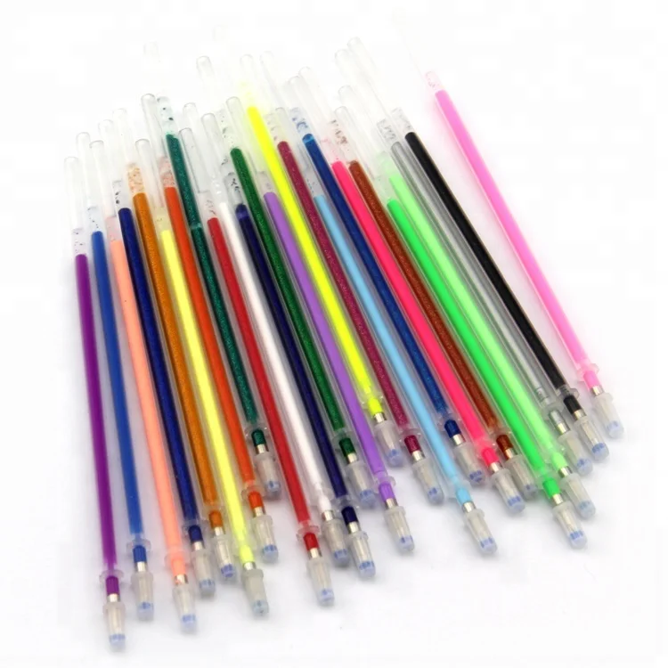 Красочная гелевая ручка