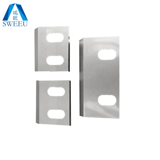 Granulator Blades Plastic & Rubber Machinery Parts PET Bottles Tire Shredder Blades