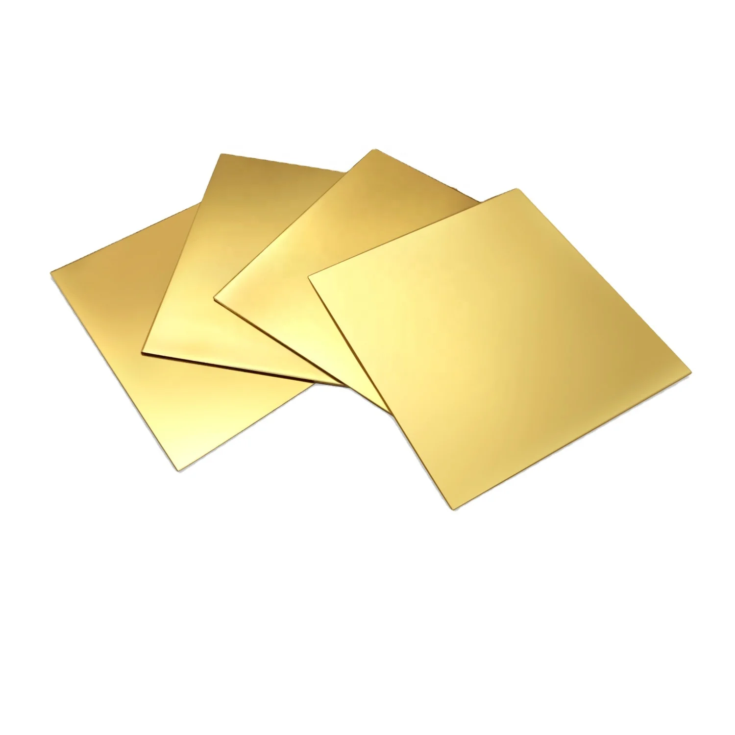 factory wholesale high quality brass sheet edm C26000/ C70600/ C71500/ C4300 copper sheet shape bright grade brass plate