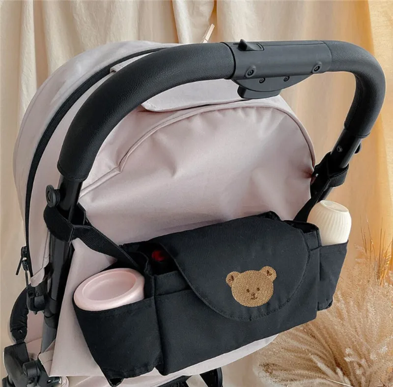 2 Way Using Portable Universal Stroller Organizer Mommy Travel Storage Bag for Pram Handing Bag