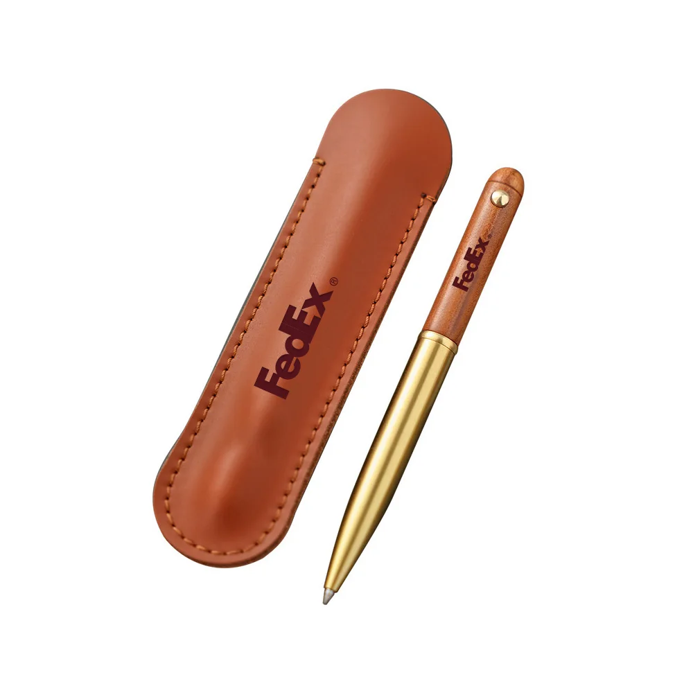 Exclusive Branded Merchandise wood pen holder bulk custom pens custom pen set for Corporate Branding