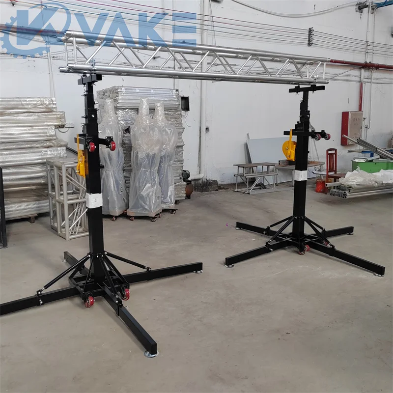 Small Events Used Lift Stand Truss Tower Hang Speakers Truss Lift Tower