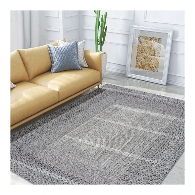 Китайский комнатный наружный серый полипрофилен ПП плетеные коврики