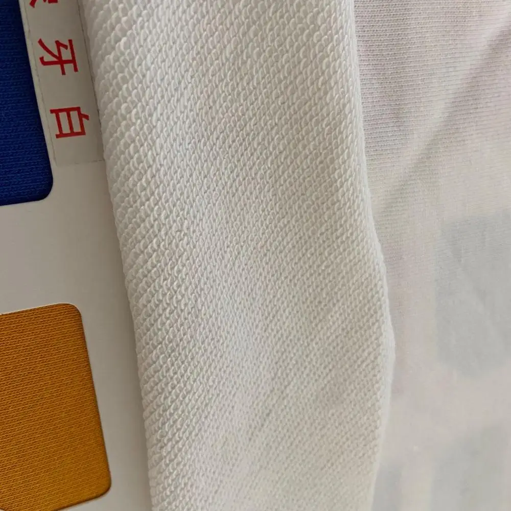 
Cotton polyester french terry cloth fabric for sweatshirt 
