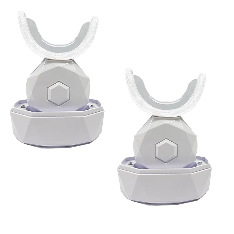 Wireless Portable Rechargeable Safe Comfortable Cold Whitelight Teeth Whitening Light Home Used