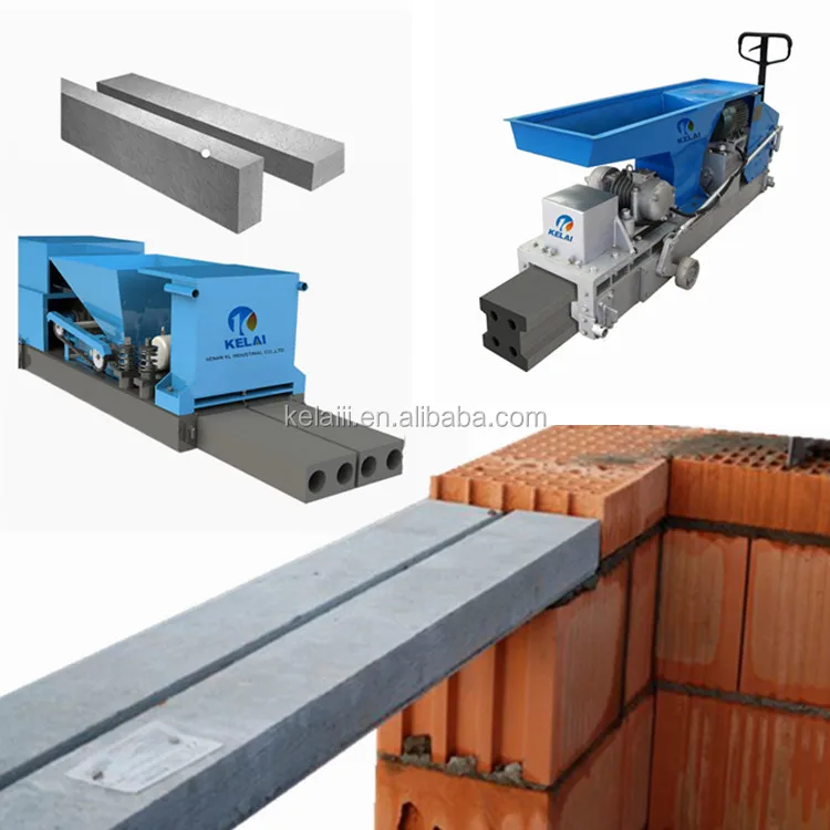 Concrete pillar making machine, concrete pillar forming equipment