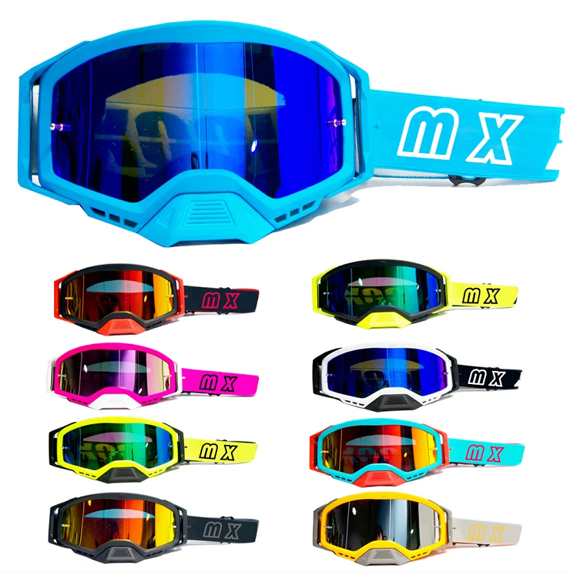 Мотокросс пользовательский MX DH ATV BMX googles MTB мотоциклы gafas de Motocross personalizado moto cross adulte