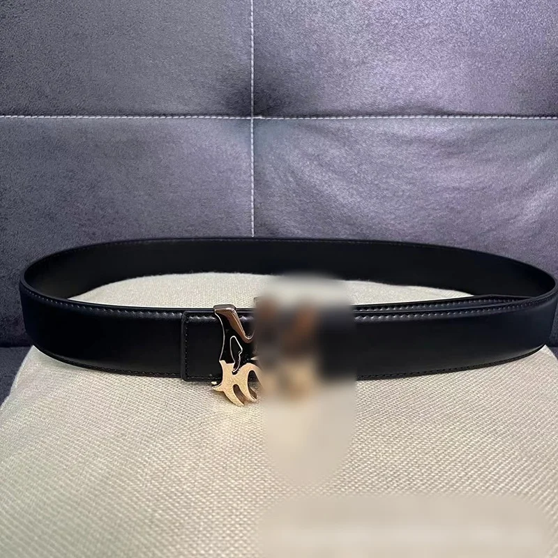 100--125cm Designer famous brand Luxury Wholesale belt  custom Cowhide fashion genuine leather belts women