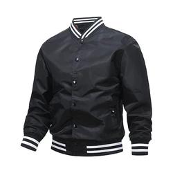 MJQ38 2022 Spring/autumn Leisure Thin Multicolored Nylon Jacket Men Bomber Jacket