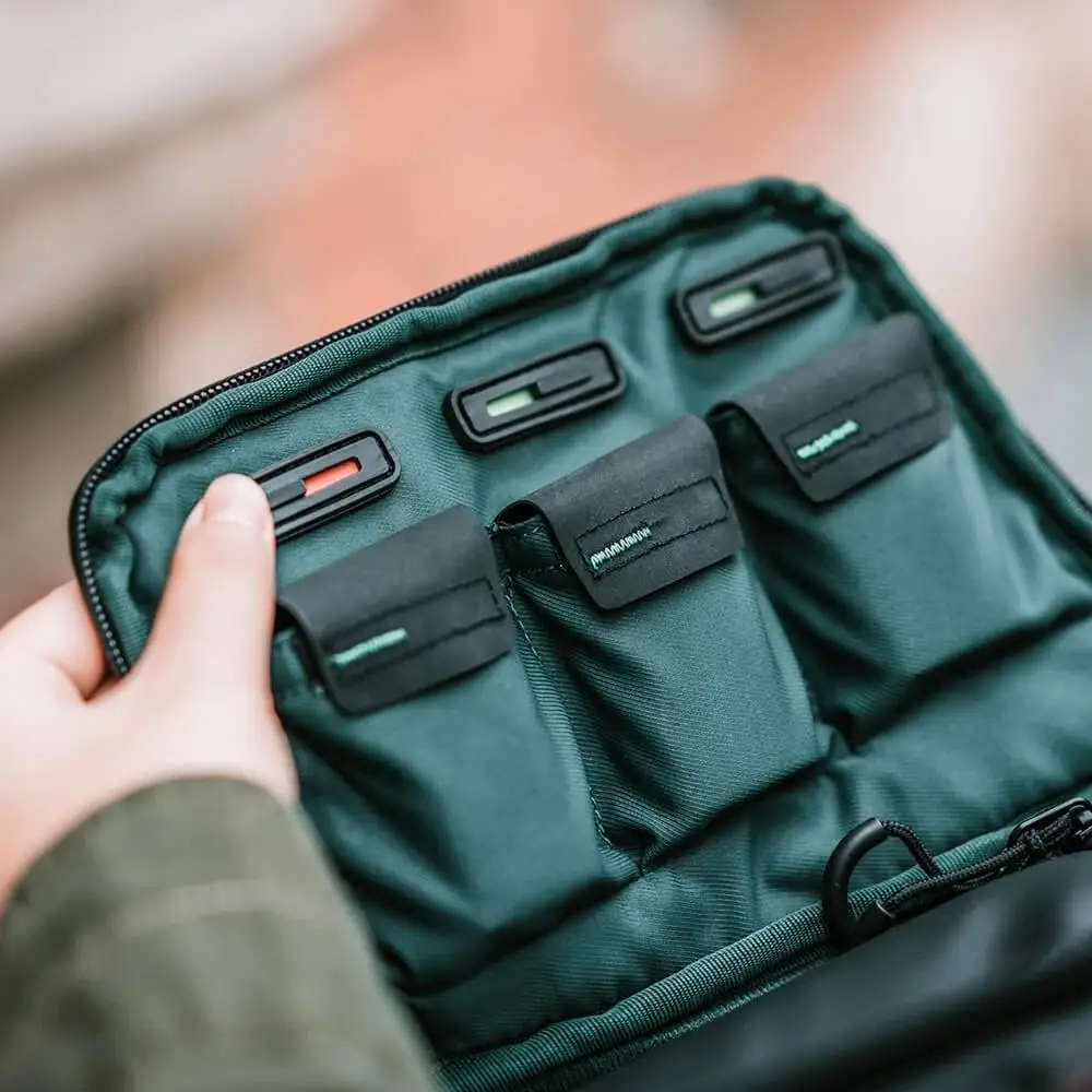 
PGYTECH OneMo Backpack 25L+Shoulder Bag Twilight Black Olivine Camo SLR Camera Bag for Canon Nikon 