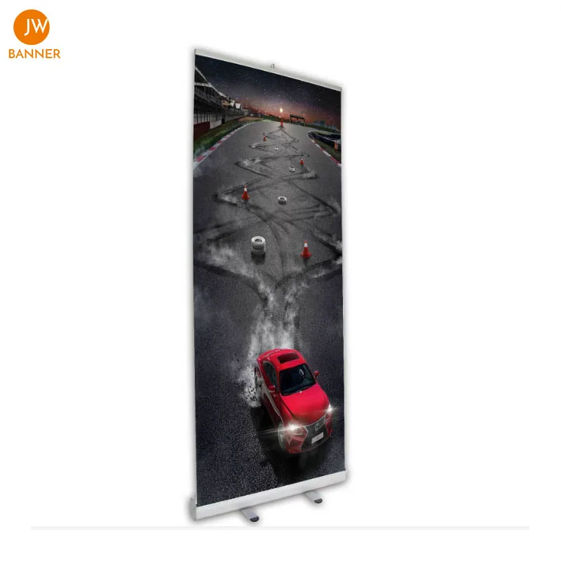 Wholesale Banner Stand Roll Up Banner Aluminium Display Stands Aluminum Retractable Banners for Advertising and Promotion