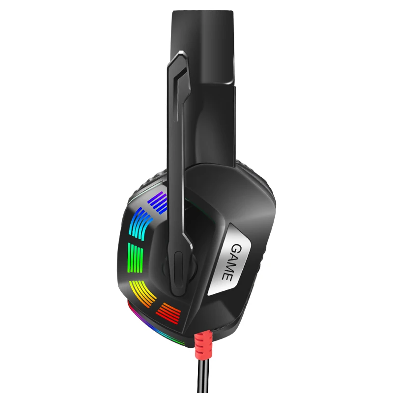 Headband USB Wired Gaming Headset Portable Gaming Headphone Headset with MIC