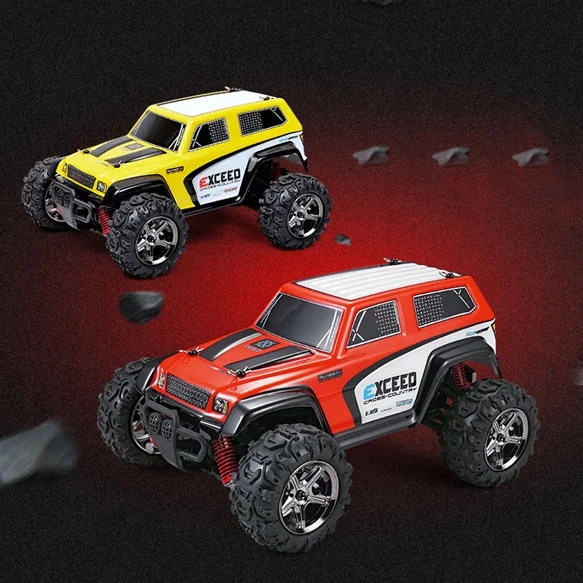 Full scale 1:24  high speed rock climbing powerful  toy cars 4wd off road rc buggy