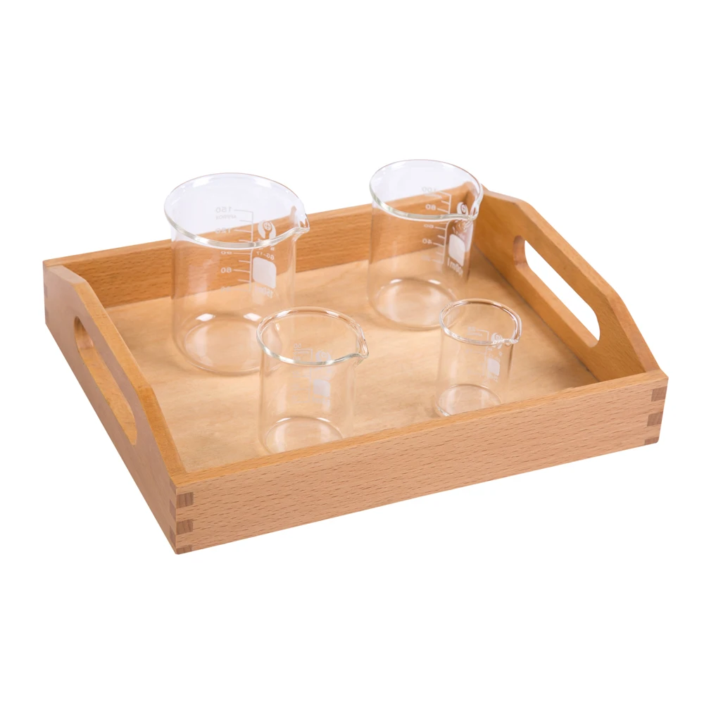 Wholesale educational toy montessori teaching tool Measuring cup Activity for children