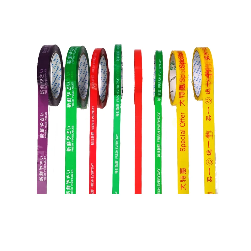 11mm*96m Supermarket Food Vegetables/bananas Banding Packing Tape