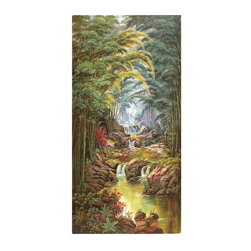 Canvas Hand Painting Art On Abstract Oil Beautiful Islamic Print Photo Printing Luxury Wallpaper Wall Decor