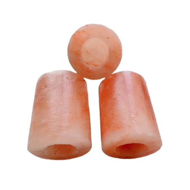 Himalayan Secrets Himalayan Tequila Shot Glass Set - 100% Edible Hand Carved Himalayan Crystal Salt From Pakistan Factory