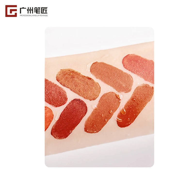 6 Colors Matte Cream Kids Lip Gloss Stick Blush Cheek Tint Matte Lip Mud
