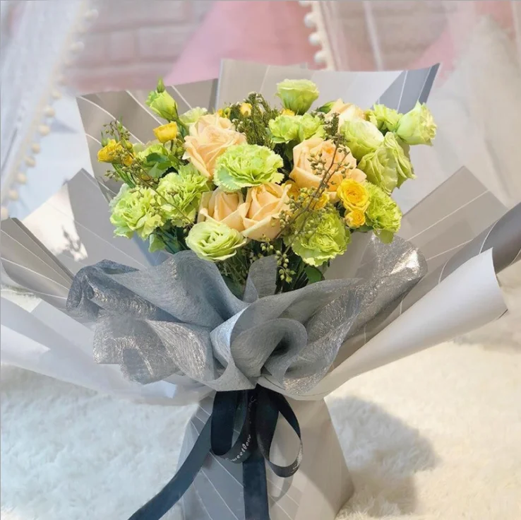 
Wholesale silk paper DIY gift box packaging material flower wrapping paper 