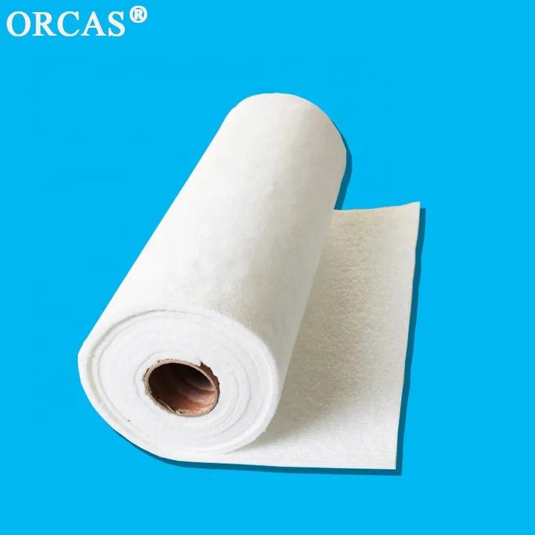 Fire-resistant 1600C polycrystalline mullite fire blanket