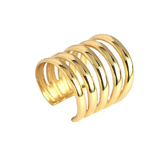 925 silber schmuck 925 silver earrings cartilage gold plated german silver ear Cuff earrings women