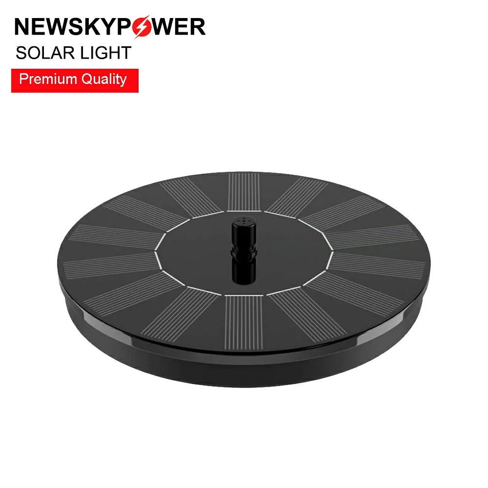 Floating pool pond water pump solar powered bird bath submersible garden outdoor decoration solar pump fountain
