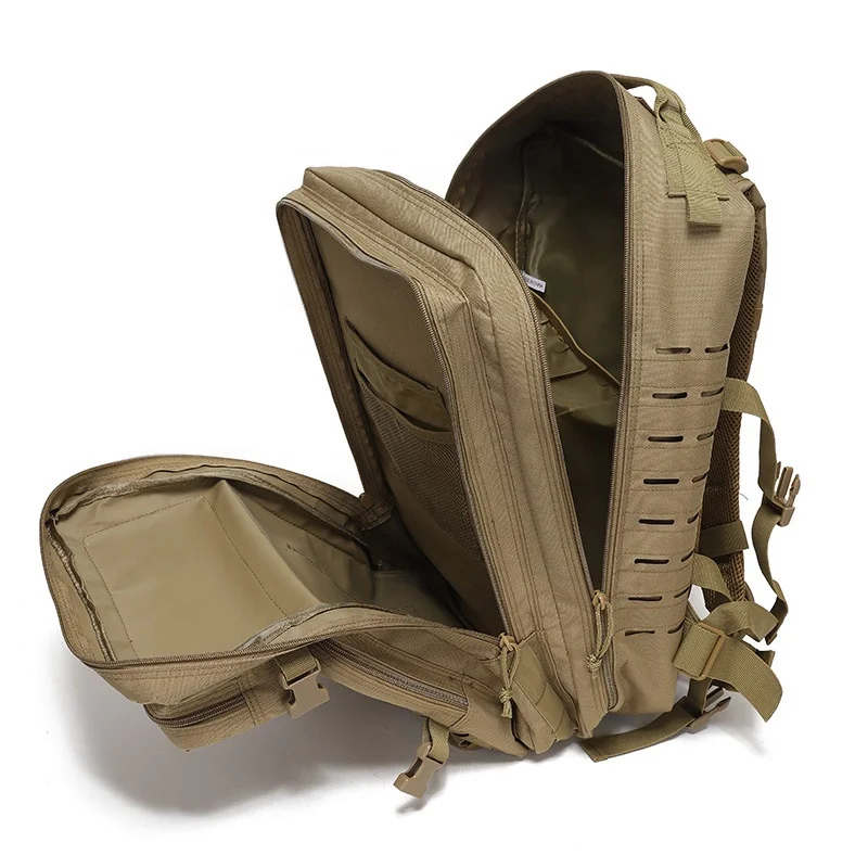 Customize 3P Laser Cut MOLLE Attachments Multifunctional Tactical Backpack for Hunting with Private Label