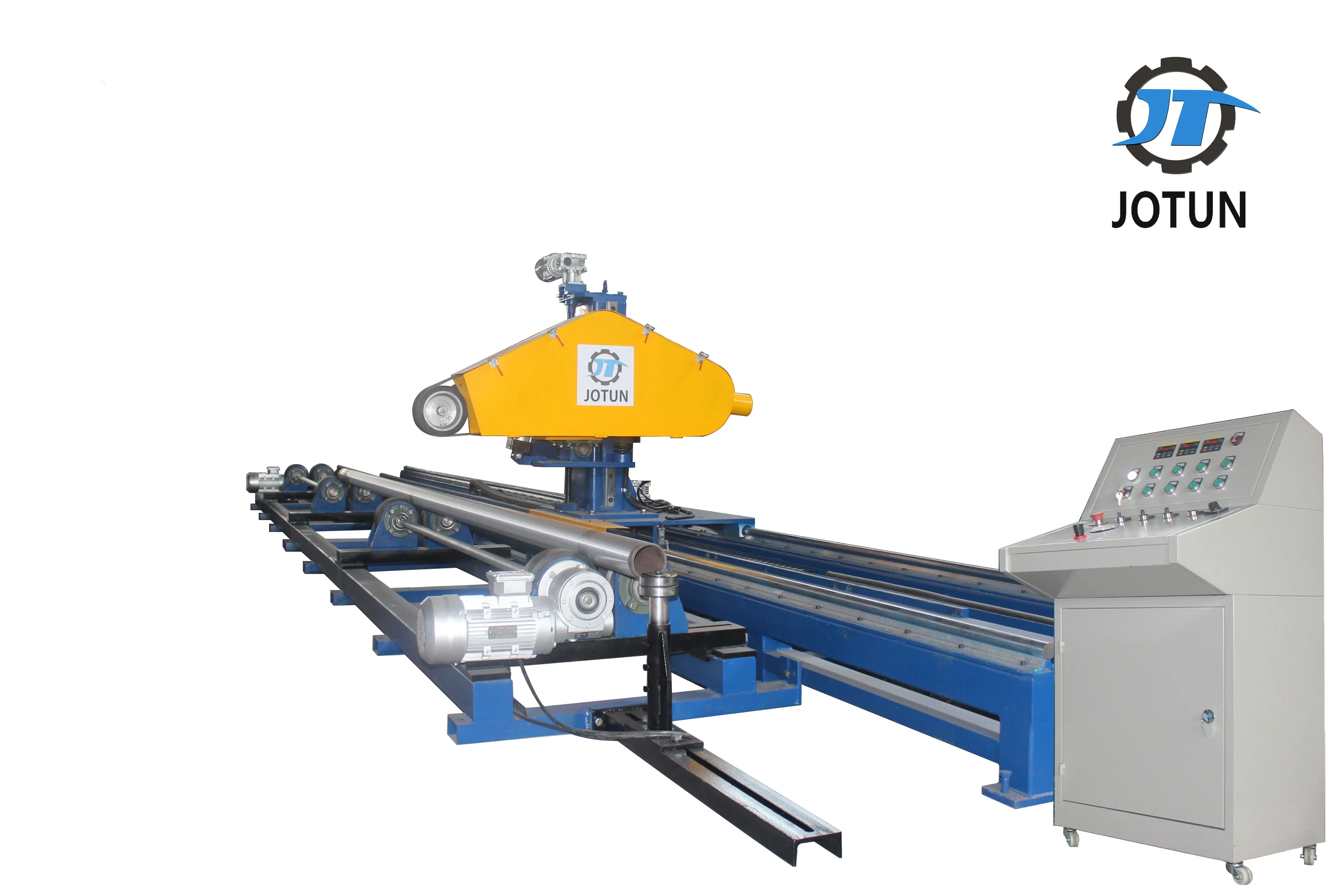 Stainless steel round tube pipe hydraulic piston mirror polishing machine equipment