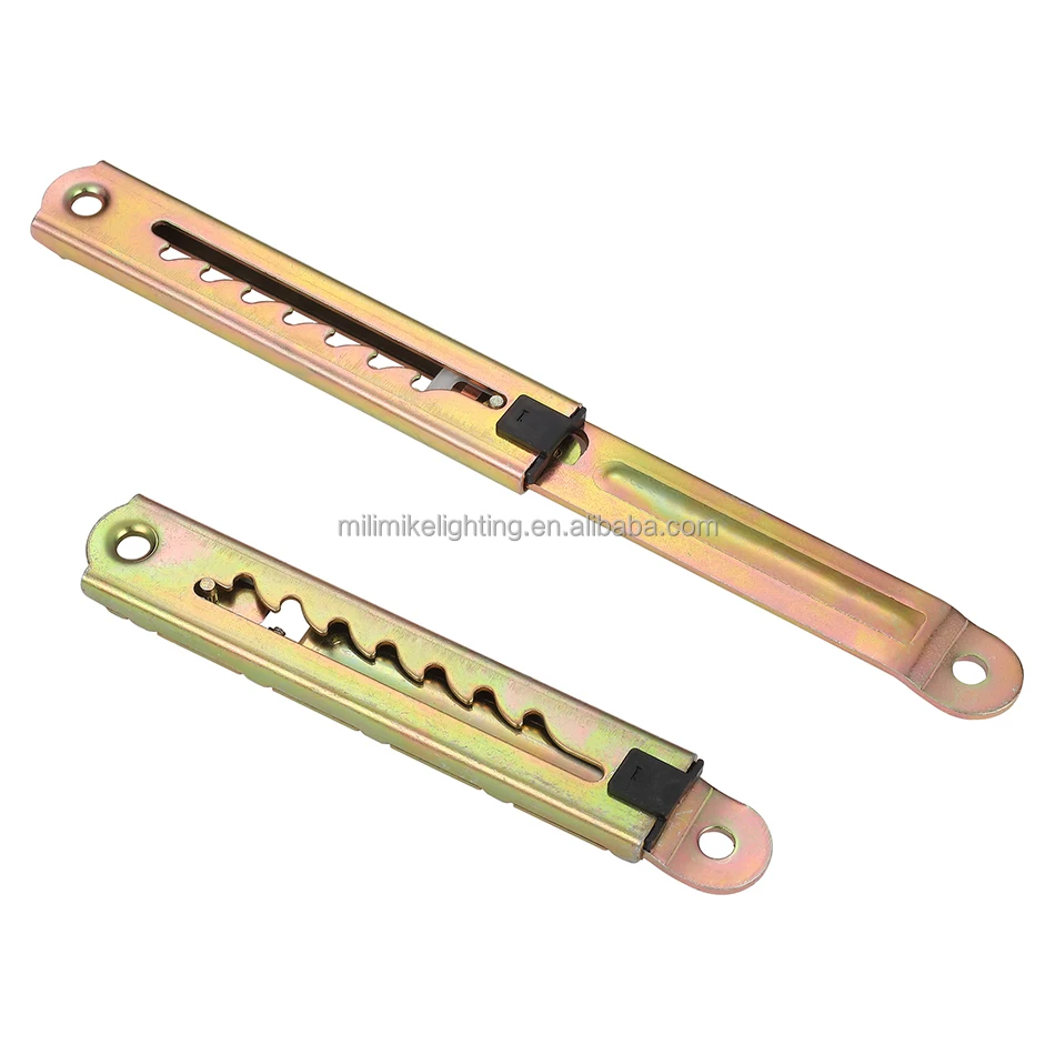 Reclining Sofa Pillow Seat Headrest Lift 7 Gears Connector Hinge Locking Hinges for Beauty Bed Headrest Hinge Sliding Table Rail