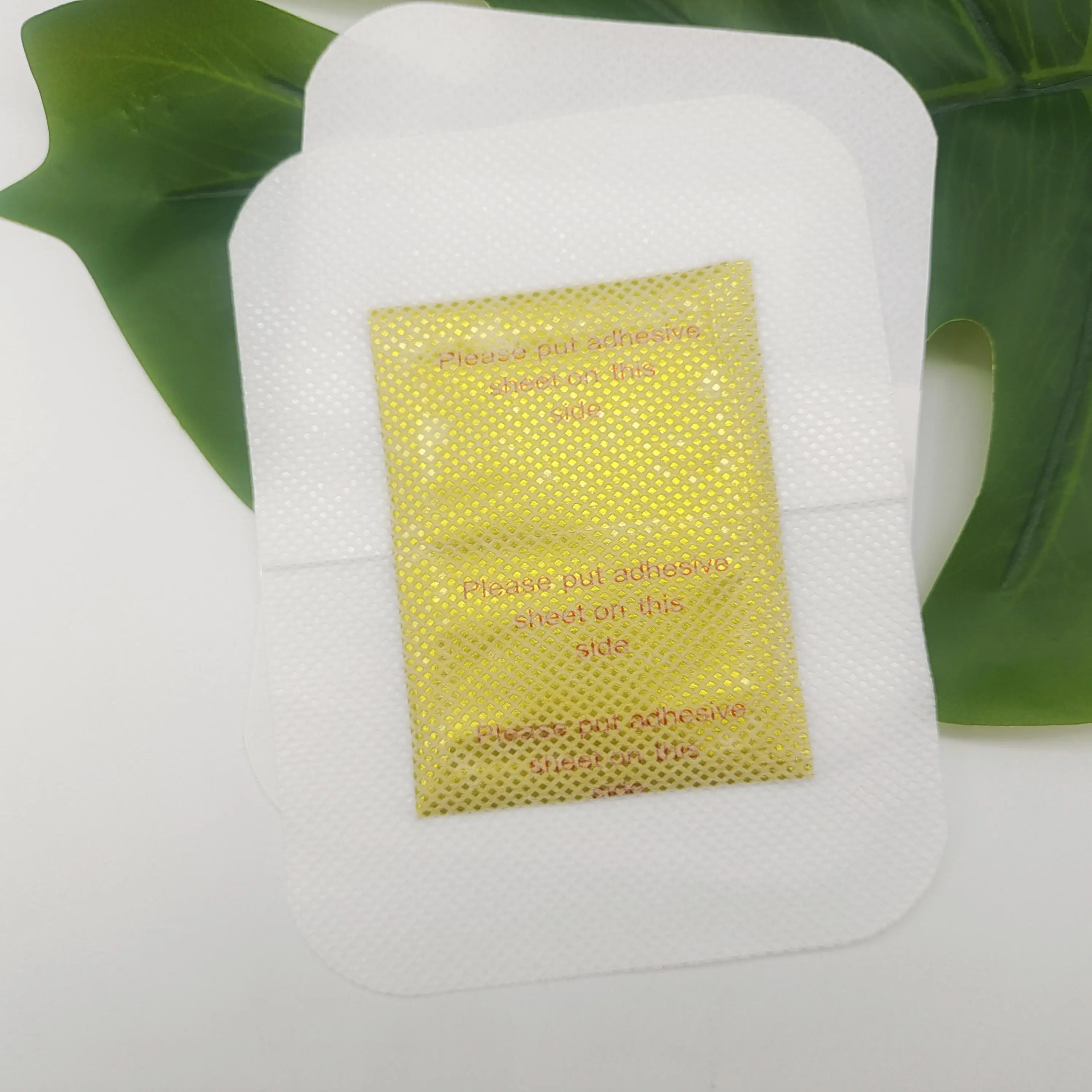 bamboo vinegar detox foot patch with adhesive is the best Chinese natural foot detox pad and detox foot patch