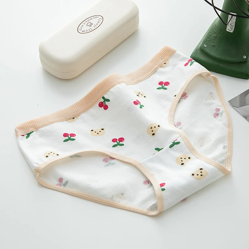 Wholesale cute cartoon pure cotton waist baby clothes pictures girls underwear girls underwears