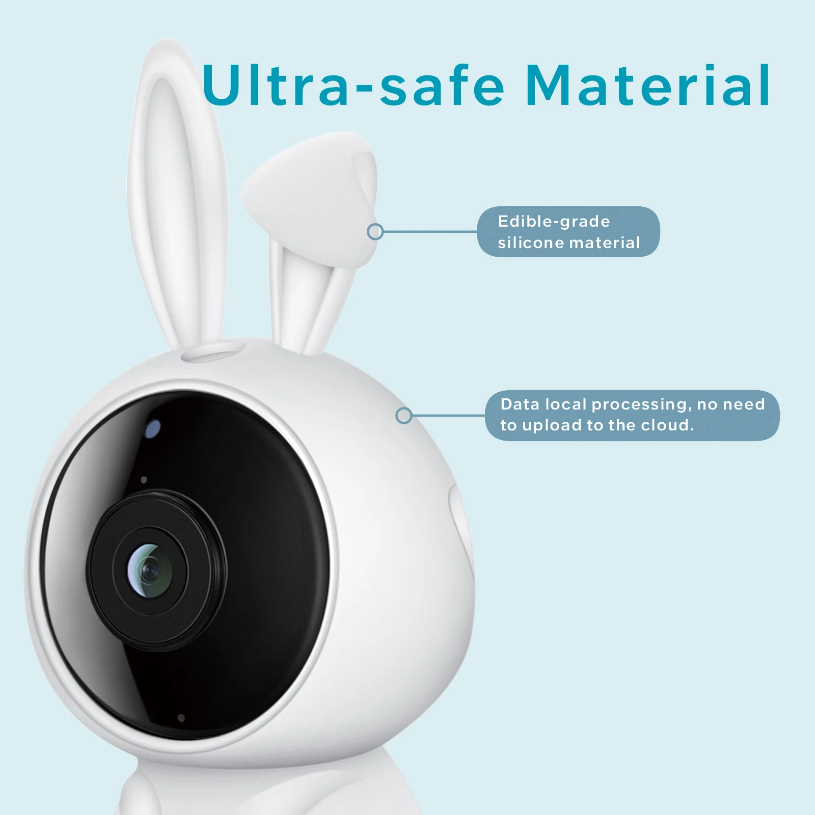 New Design 1080P Wifi Camera Wireless Baby Monitor with HD Audio Automatic Movement Motion Tracking Detector Night Vision
