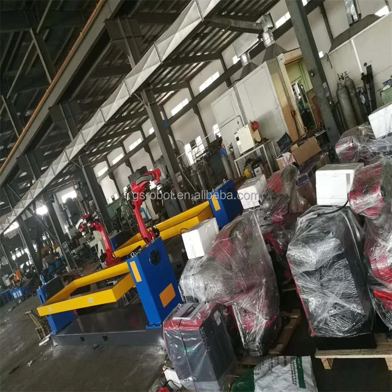 Chinese Auto rotating welding positioner table 300-1000KG for 6 axis robot