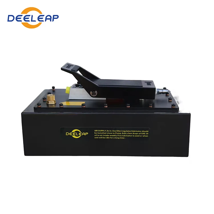PAS17 Maintenance Tools Pneumatic Foot Pedal Hydraulics Pumps Single-Acting Air Powered Hydraulic Pump for Various Applications