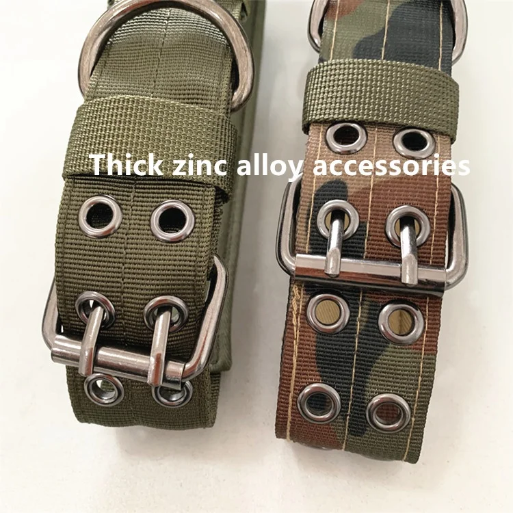 ready to ship hot selling high quality dog pet tactical training nylon collar