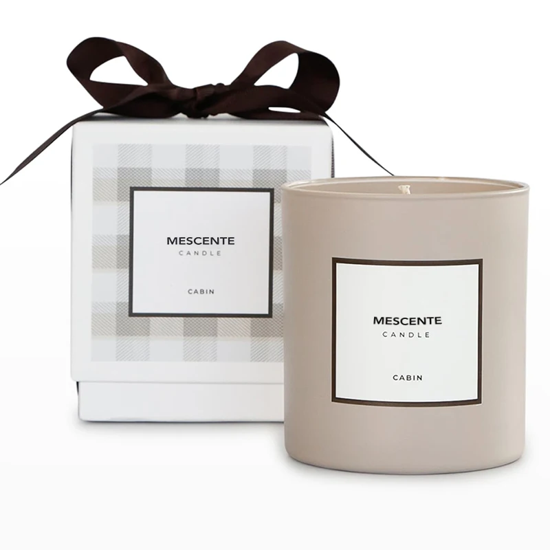 Mescente popular perfume best boy smells scented soy candles, jasmine candle on sale