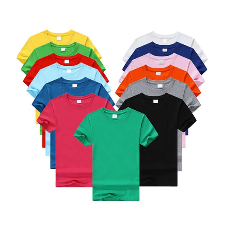 Hot Sale Fabric Unisex Sublimation T-Shirt Cotton Heat Transfer Printing Factory Direct Sales for Adults Sublimation T-Shirts