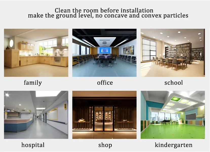 Special Offer Ready To Use Waterproof Vinyl Pvc Flooring Roll 3M 4M Width Manufacturer