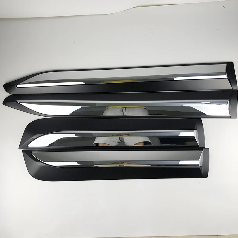 Car side trims covers chrome styling exterior auto accessories door plate cover 2015-2019 fit for hilux revo rocco