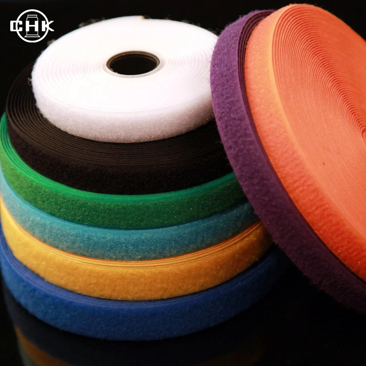 
Wholesale White&black convenient using normal nylon hook and loop tape 