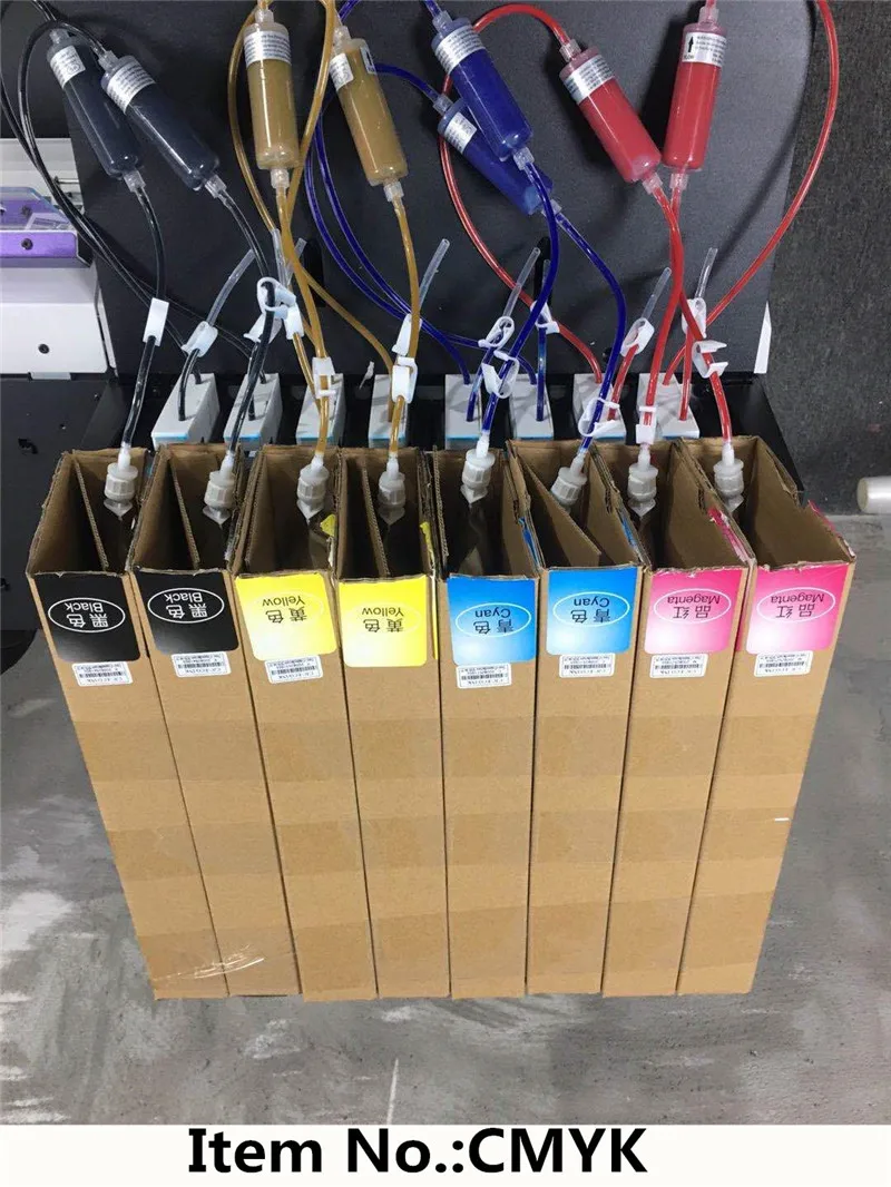 Six Colors Hydro Dipping Blank Film Inkjet Printer Eco Ink Water Transfer Printing Hydragrafic Film Inkjet Printer