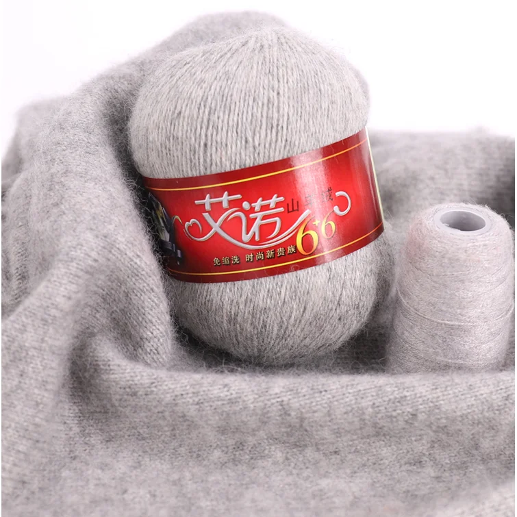 NEW 50g+20g /set 100% Mongolian Cashmere Hand-knitted Cashmere Yarn Wool Cashmere Knitting Yarn Ball Scarf Wool Yarn