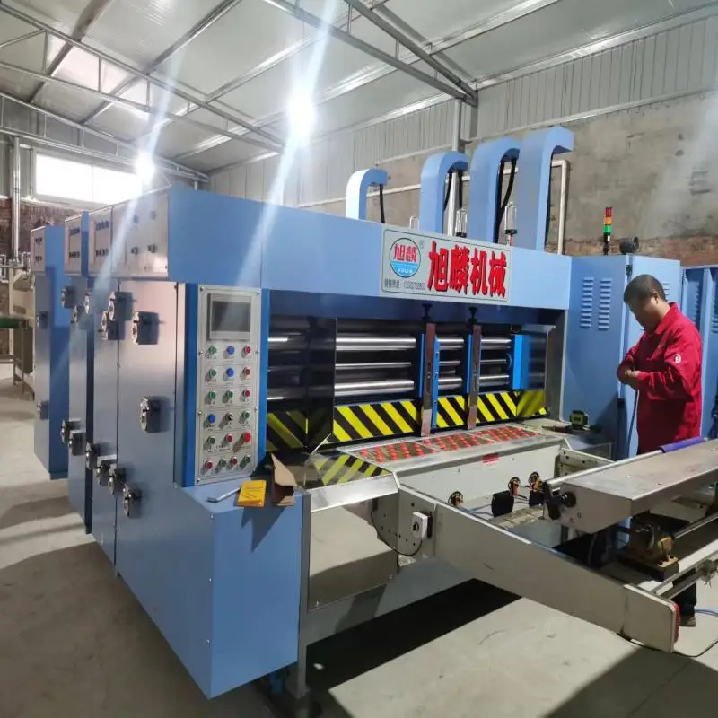 Corrugated Cardboard Flexo Printer Slotter