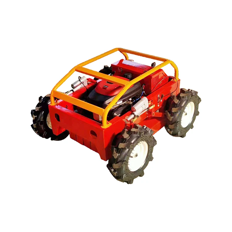 China brand new robotic lawn mower remote control lawn tractor for Mexico