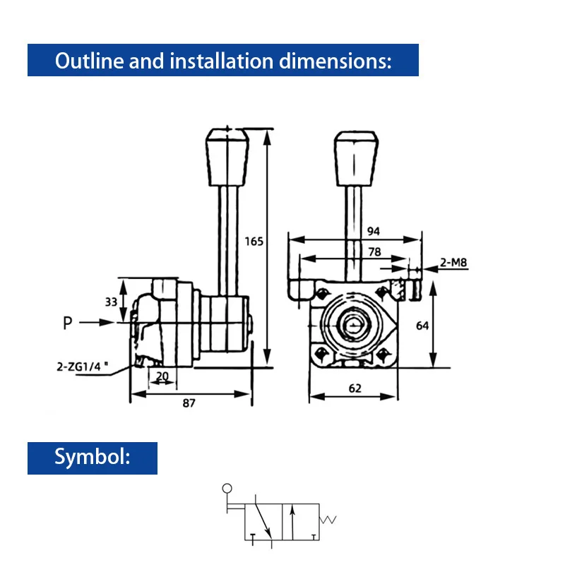 High Quality QF501A air pressure control valve air compressor control valve air control valve for PetroleumExploration Rig