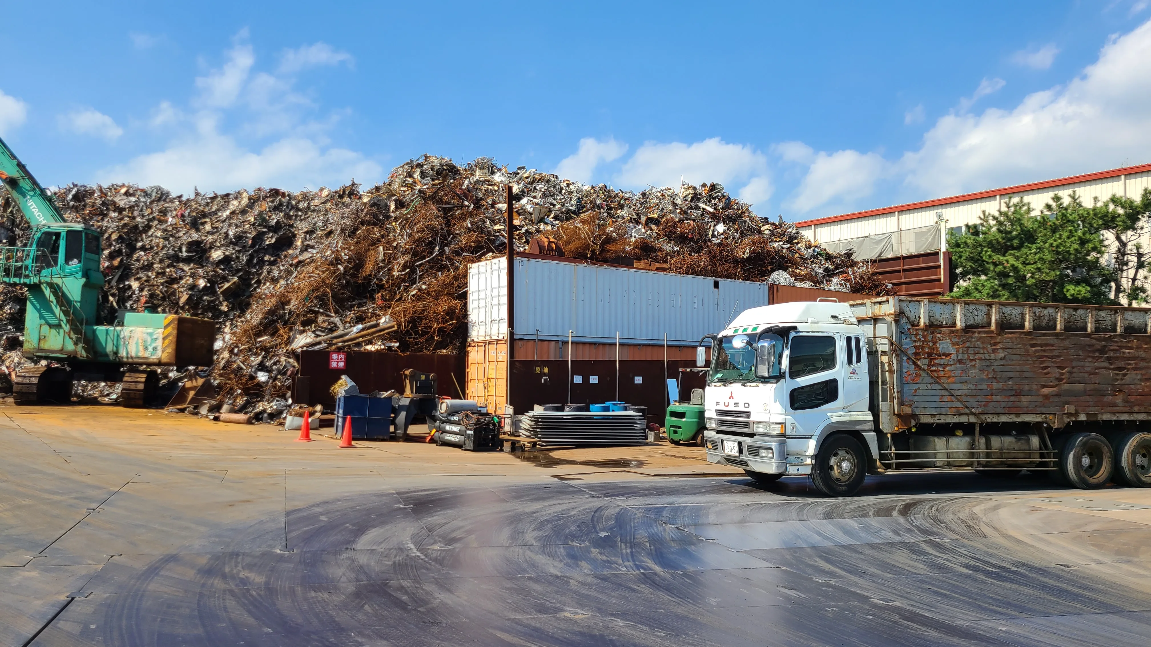 Japanese iron chip used steel plate scrap for sale steel material