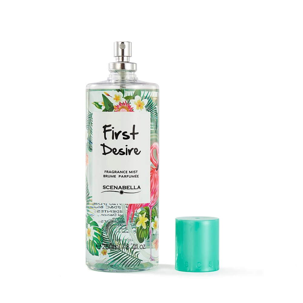 Scenabella brand 250ml body mist for women body spraybath