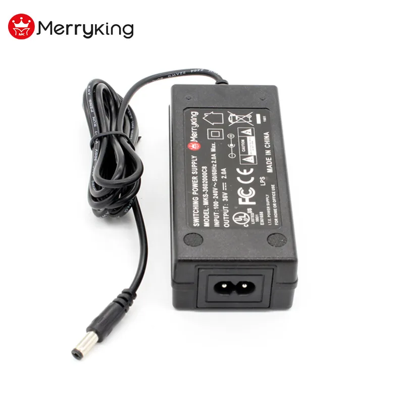 Desktop adapter C6 C8 C14 12V 3A 26W AC 100-24v CCTV power supply for Camera fan computer with UL,FCC,PSE,CE, S-Mark, TUV GS